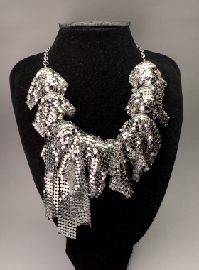 欧美外贸饰品打标款孤品原单项链女重工质感复古个性项链老货微瑕