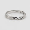 Frosted simple ring free engraving couple fashion
