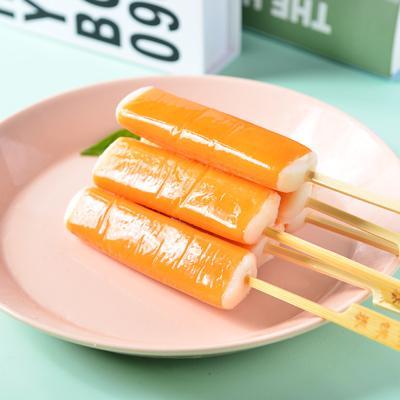 模拟蟹柳380g10串日韩煮物日料连锁便利店关东煮热煮串串香麻辣烫