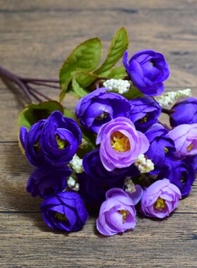 假花仿真花束客厅绿植单支塑料