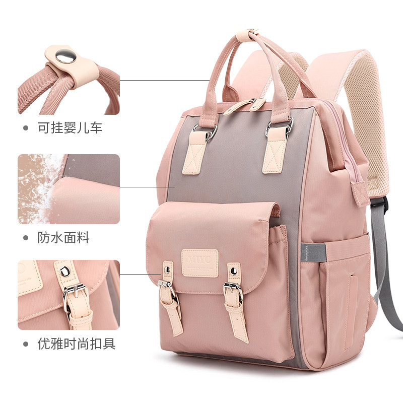 母婴儿妈咪包多功能宝妈妈双肩包 zefer双肩背包