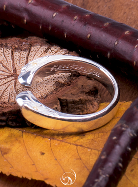 菊地健银嘴戒指四目尾戒