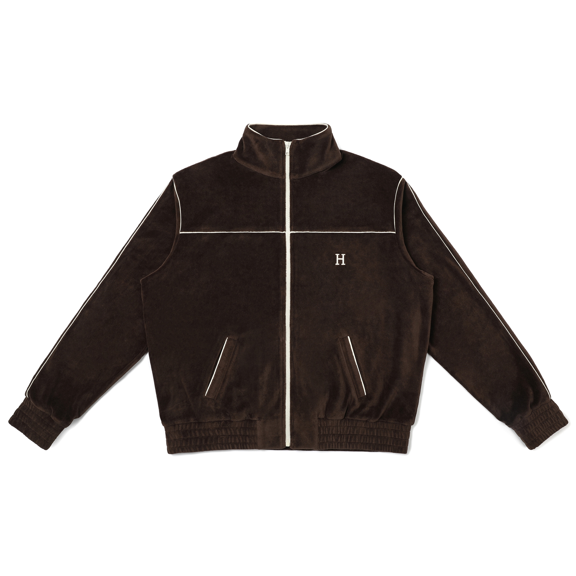 【国内现货】HUMBLE Velvet Track Jacket 絲絨外套秋冬 潮男休闲 - 图3