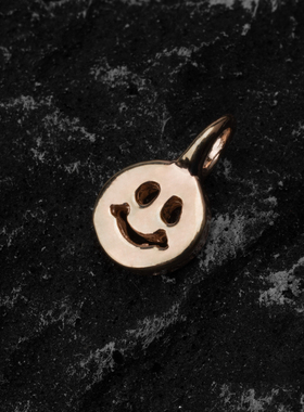 BWLmini笑脸吊坠项链纯银