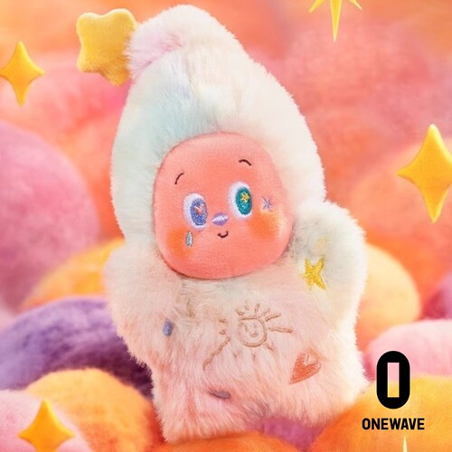 POPMART泡泡玛特星星人好梦气象局系列毛绒挂件盲盒礼物摆件潮玩 - 图3