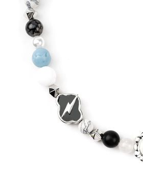 庆怜psyp向日葵闪电吊坠笑脸项链