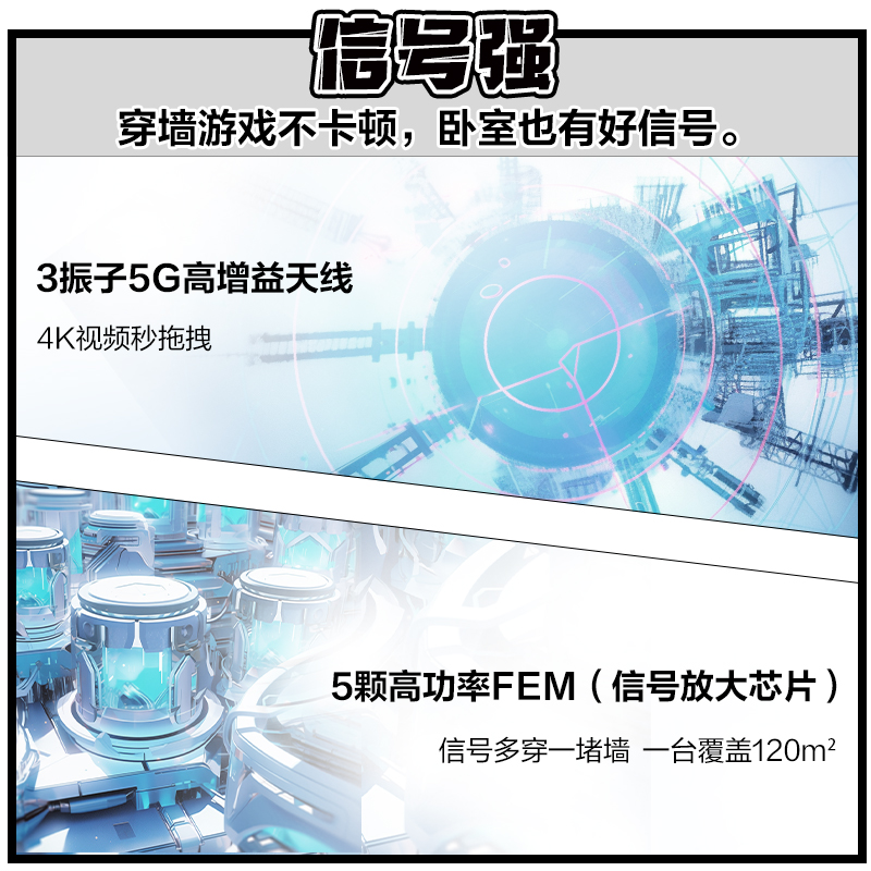 【顺丰】锐捷星耀WiFi6雪豹路由器X30E电竞千兆家用高速双频5G无线穿墙王mesh组网全屋WiFi覆盖学生宿舍游戏-图3