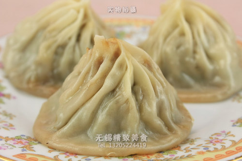 正宗无锡小笼包芦庄老店小笼馒头鲜肉汤包30只 早餐包子 顺丰冰鲜 - 图0