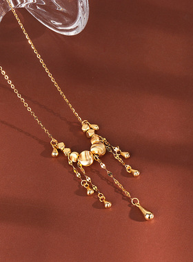 s925纯银黄金色猫眼珠河流水滴流