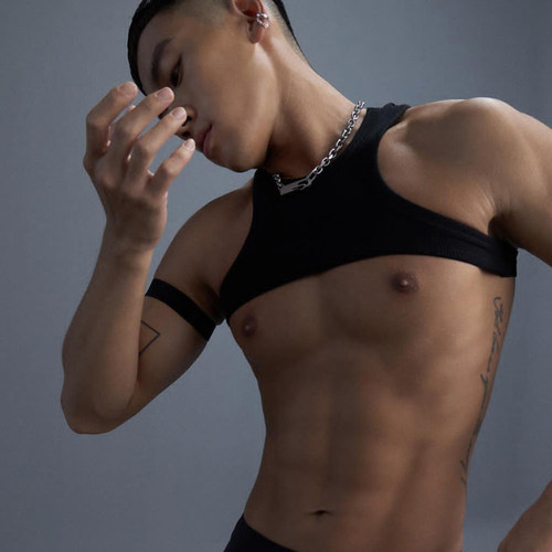 男士背心莫代尔棉夏季冰丝无袖内穿打底坎肩薄款速干运动健身跨栏 - 图2