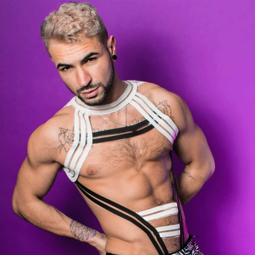 Нагрудный ремень с мышцами, сексуальное нижнее белье, комбинезон, портупея