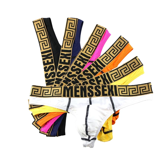 Шелковые трусы, сексуальное нижнее белье, европейский стиль