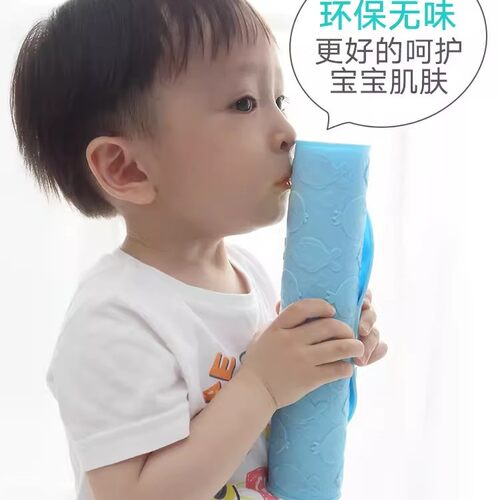 环保宝宝婴儿洗澡硅胶地垫无味浴盆防滑垫儿童浴室卫生间淋浴垫子 - 图0
