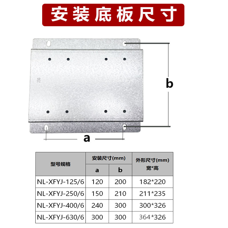 125/6P消防机械应急启动装置星三角强启双控机构NM1-125A/6P 柜 - 图0