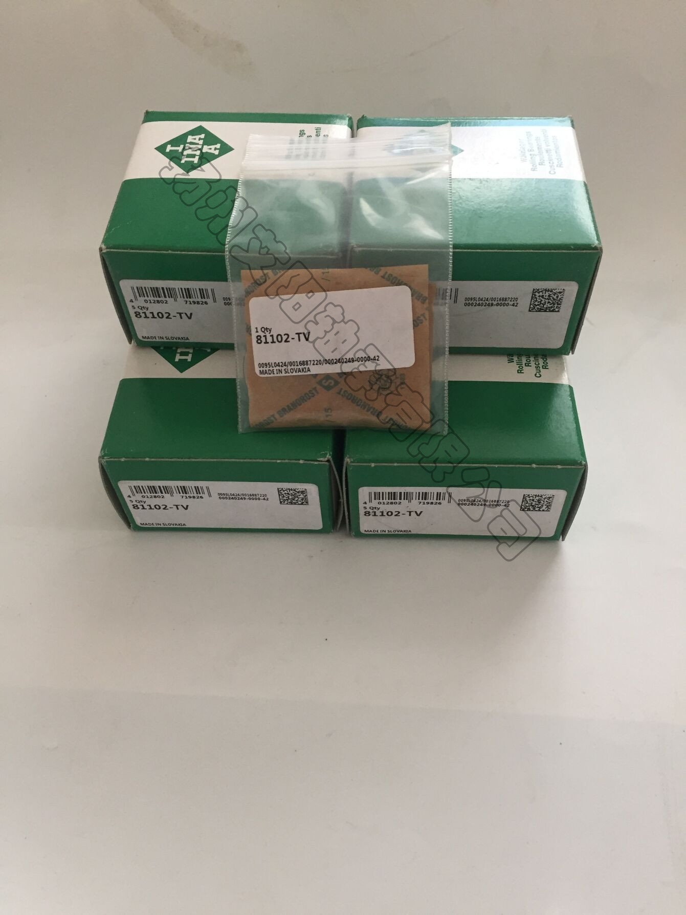 德国进口INA轴承 81115-TV WS81115 GS81115 ：75*77*100*19*5.75 - 图1