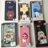 Подобрать!Apple X/XS Max Line Kakaofriends Kitty Carty Carty Cartoon Mobile Phone Case 7/8plus