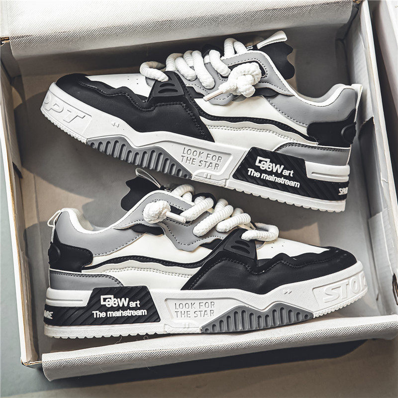 47大码48男鞋春季红色本命年休闲百搭板鞋青少年痞帅增高运动潮鞋,淘宝优惠券,粉丝福利购,淘宝优惠卷