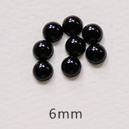 娃娃眼睛diy泰迪熊动物玩偶眼睛黑色半圆蘑菇扣平底眼睛扣黑豆,淘宝优惠券,粉丝福利购,淘宝优惠卷