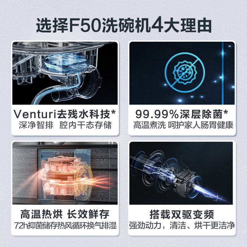 美的全自动家用嵌入式独立式洗碗机 美的永恒利信洗碗机