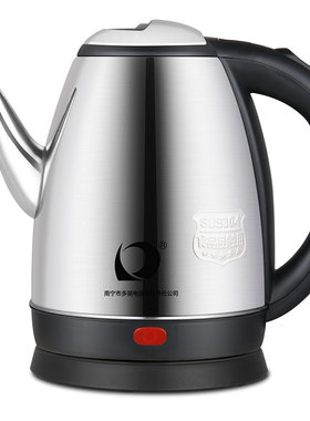 多丽304不锈钢电热水壶1.8L