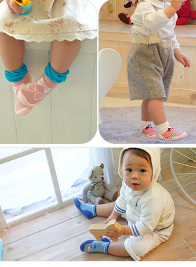 韩国Komuello宝宝学步鞋春季ggomoosin婴儿鞋子软底防滑室内鞋袜