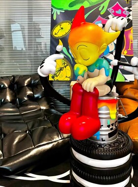 HK*BC ART TOY 涂鸦梦想家Astra BOY限量300体阿童M潮玩艺术摆件