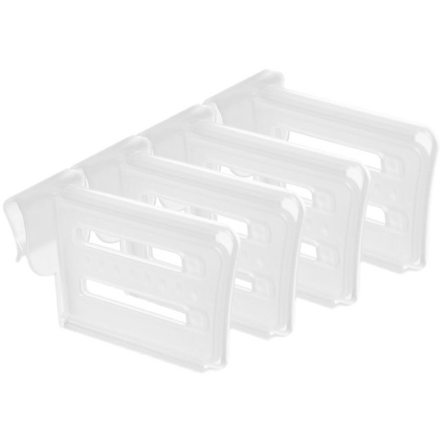 Refrigerator partition clamp side door adjustment partition partition plate