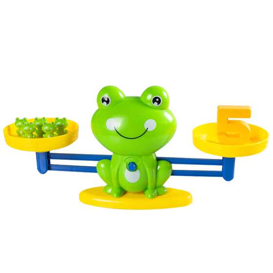 Children's digital frog scale early education educational toy