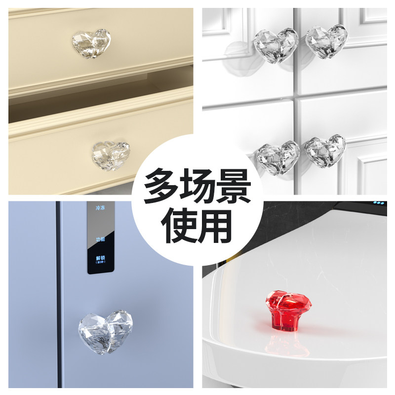 马桶按压器创意钻石形卫生间浴室水箱按钮辅助器通用水箱马桶按钮