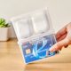 Card storage box transparent plastic card bag storage box