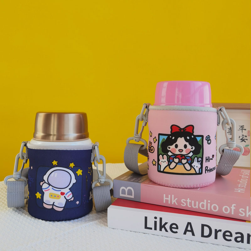 膳魔师焖烧杯套保护套470 520 710ml焖烧罐套保温杯套水杯套斜挎 - 图2