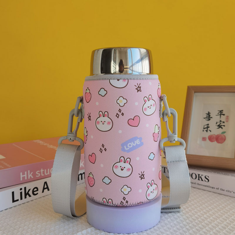 膳魔师焖烧杯套保护套470 520 710ml焖烧罐套保温杯套水杯套斜挎 - 图3