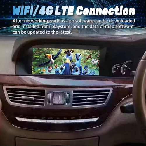 适用奔驰S级W221 S350 S400 S500 W216 S65右驾安卓车载中控导航 - 图1