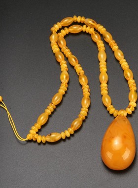 民族风毛衣链长款大气挂件吊坠