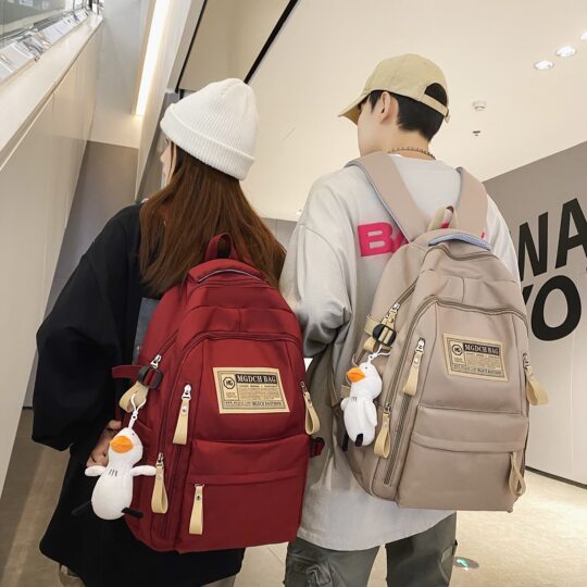 Korean style versatile backpack for girls college students