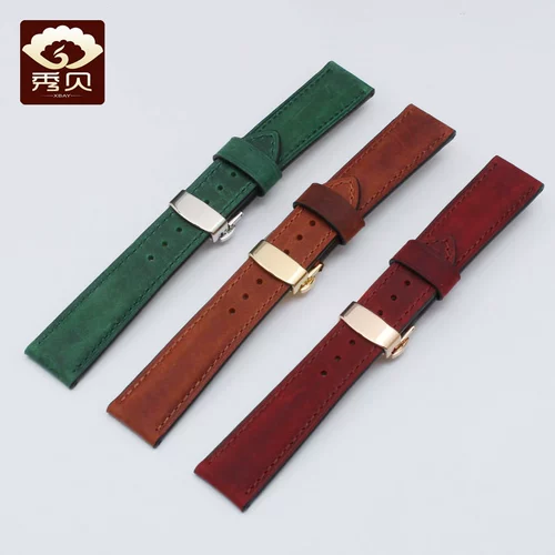 Rolex, omega, кожаный ремешок для часов, из натуральной кожи