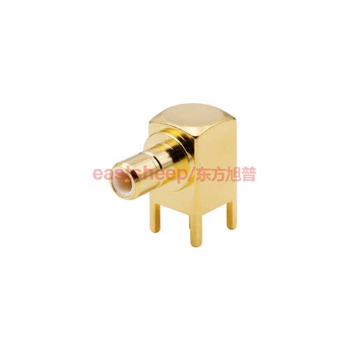 东方旭普 射频连接器 SMB-JWE PCB面板插座 SMB-JWHD 90度弯公头 - 图3