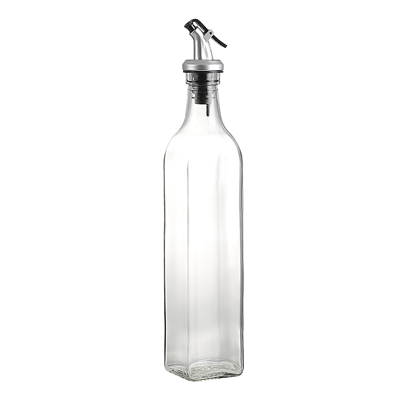 玻璃创意500ml油壶油瓶酱油瓶醋瓶家用油罐大号防漏防挂调料瓶罐 - 图3