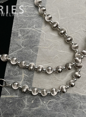 S925纯银女生重工高级项链