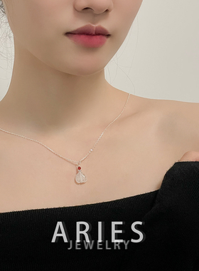 S925银女生轻奢小众项链