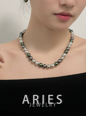 施家珍珠S925银女生轻奢高级项链