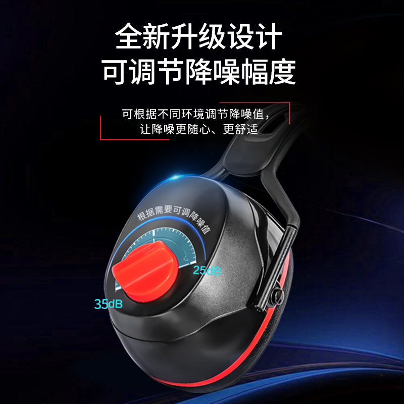 零听强力隔音耳罩防噪音睡觉睡眠专用宿舍降噪超强神器静音耳机