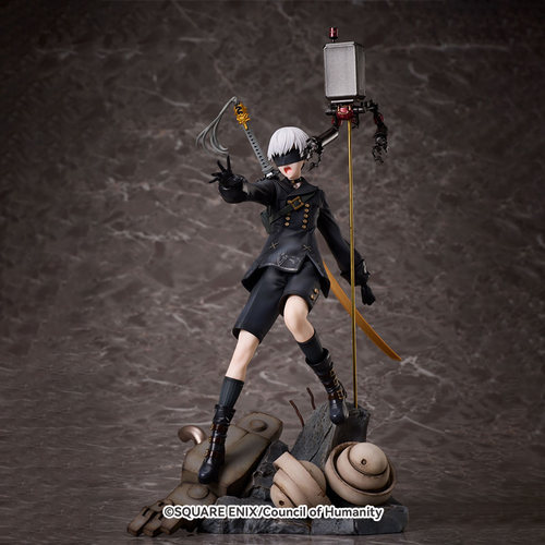 【GSC现货】1/7比例手办 尼尔:自动人形Ver1.1a 9S【豪华版】 - 图0