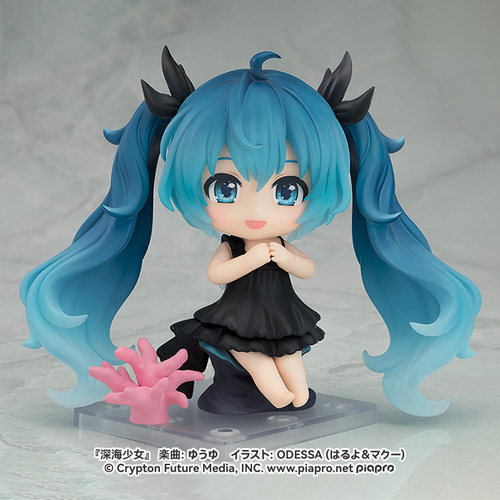 【GSC预售定金】粘土人 初音未来 深海少女Ver. 附官方限定特典 - 图1