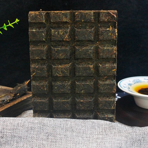 赵李桥青砖茶258g特制砖茶川字茶红盒蒙古族回礼茶赤壁湖北特产 - 图0