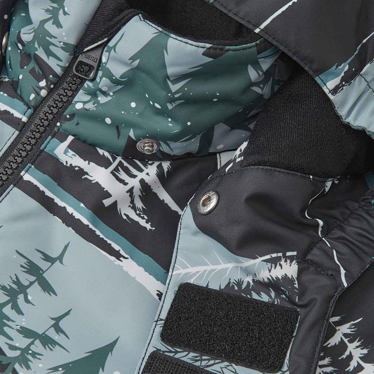 芬兰R家儿童连体滑雪服冬季保暖连身衣夹克棉防风冲锋衣外套tec - 图1