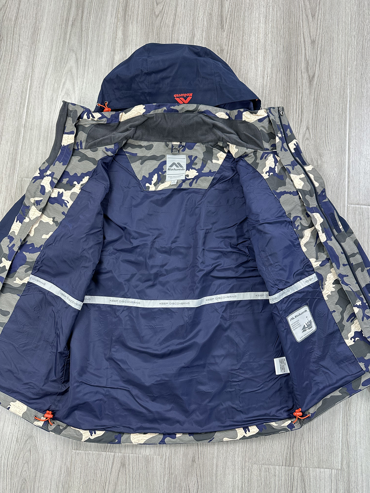 【店长推荐】三合一男冲锋衣抓绒两件套可拆卸春秋滑雪户外登山服 - 图1