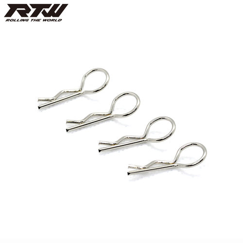RC四驱遥控模型玩具车用配件 车壳扣 车壳夹子 R型扣外壳卡扣1/10 - 图1