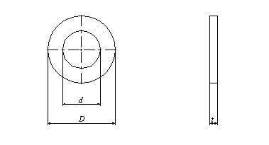 M3内径3mm孔内齿垫圈内锯齿锁紧垫片防松垫圈内齿垫圈-图2