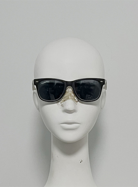 G0415 经典复古框太阳镜 撞色墨镜 骷髅镜腿 工厂库存 样板孤品